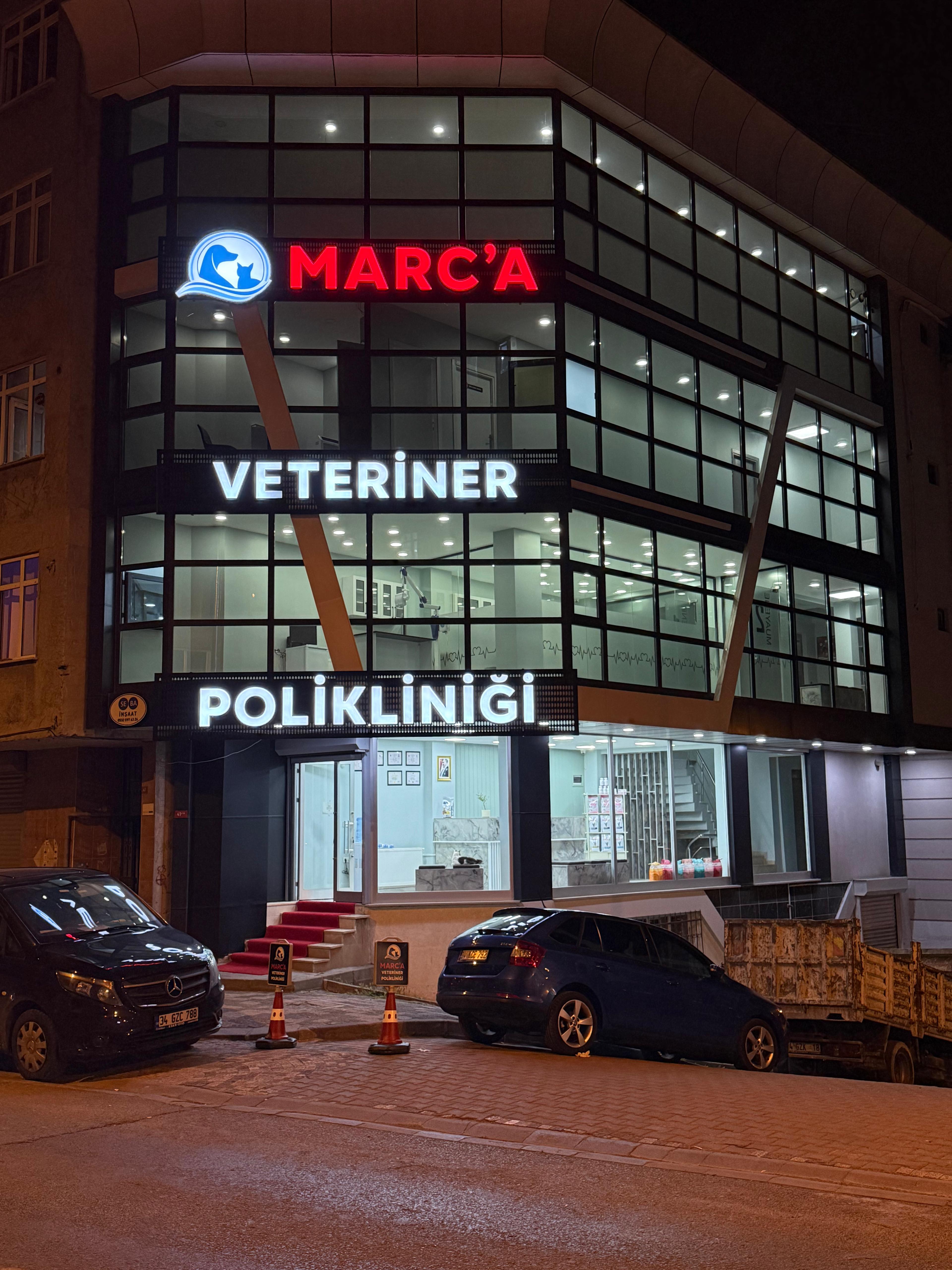 MARCA VETERİNER POLİKLİNİĞİ KÜÇÜKÇEKMECE / SEFAKÖY